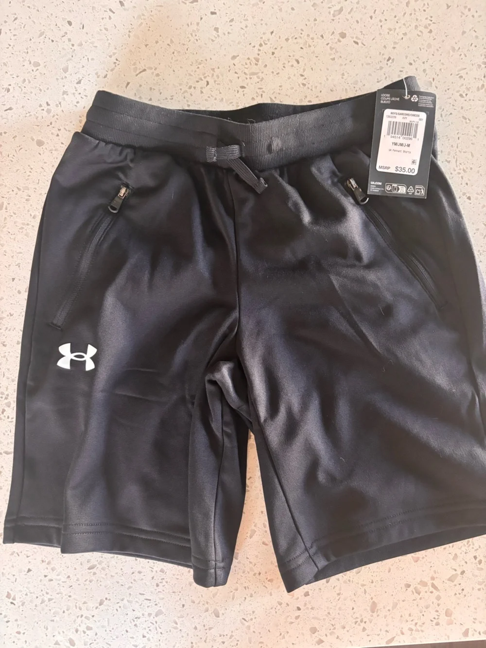 Black Active shorts